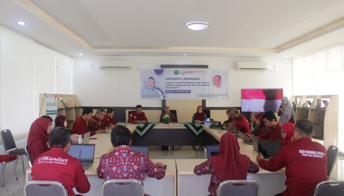 Prodi Pendidikan Luar Sekolah Universitas Muhammadiyah Kendari Gelar Visitasi Lapangan