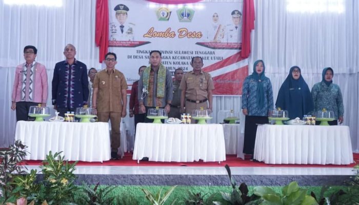 Desa Saludongka mewakili Kolut, di Lomba Desa Tingkat Sultra 2024