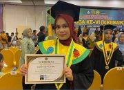 Tekuni Belajar Jadi Kunci, Yustika Usman Jadi Wisudawan Terbaik Universitas Mandala Waluya