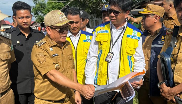 Pj Bupati Bakal Berikan Bantuan Perumahan Dampak Abrasi Sungai