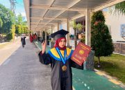 Nur Inda Sari, Mahasiswi Asal Konsel Jadi Lulusan Terbaik Universitas Muhammadiyah kendari