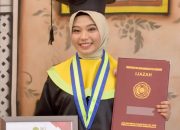 Pingkiawati Rutman Jadi Wisudawan Terbaik Fakultas FEBI UM Kendari