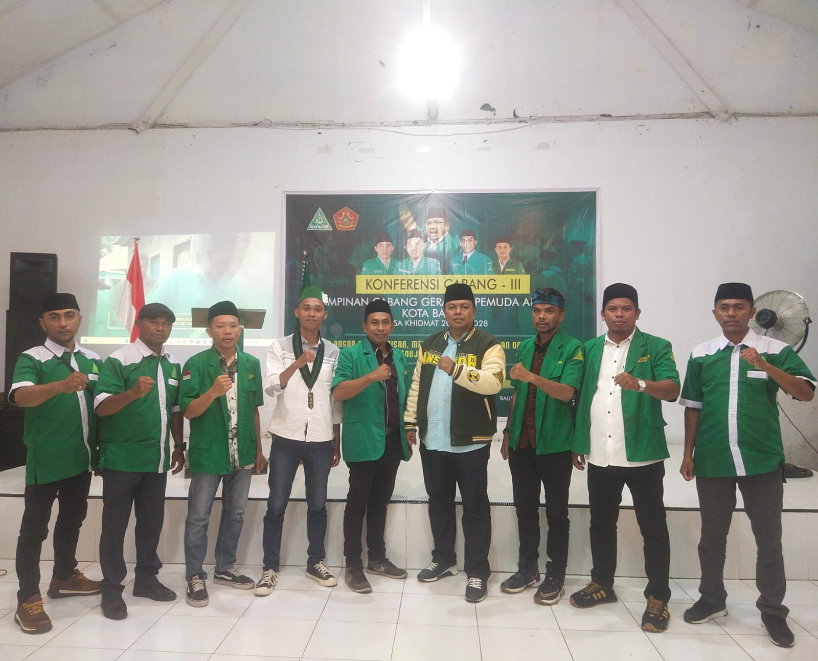 Juma Terpilih Ketua Ansor Baubau Setelah Konfercab 3