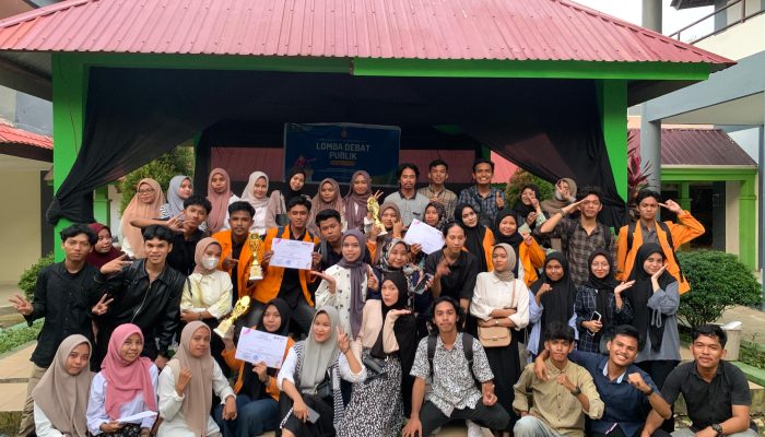 HMPS Ilmu Administrasi Negara UHO Sukses Gelar Lomba Debat Publik