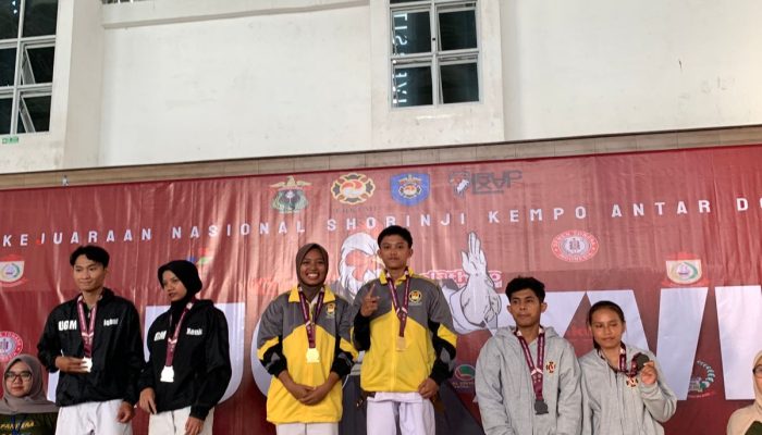 Kontingen Dojo UHO Sabet Juara 1 di Kejurnas Shoronji Kempo