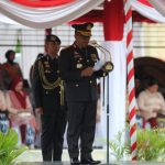 Pimpin Upacara HUT Bhayangkara ke 78, Kapolda Sultra Tekankan Netralitas Polri Jelang Pilkada