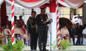 Pimpin Upacara HUT Bhayangkara ke 78, Kapolda Sultra Tekankan Netralitas Polri Jelang Pilkada