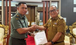 Pj Bupati Resmi Hibahkan Lokasi Pembangunan Makodim Konawe