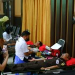Peringati HBA dan IAD, Kejati Sultra bersama PMI Kendari Adakan Donor Darah