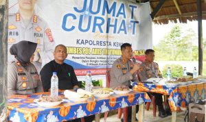 Maraknya Peredaran Narkotika jadi Topik Jumat Curhat Polresta Kendari