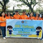 Peringati 100 Tahun, WKRI Sultra Gelar Jalan Santai dan Senam Bersama