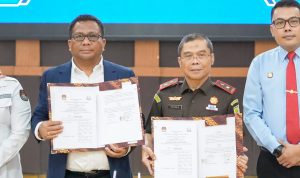 Kejati dan KPU Sultra Tandatangani Kesepakatan Penanganan Masalah Hukum Perdata dan TUN