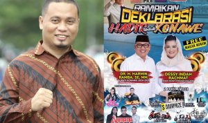 Balon Akronim HADIR Bakal Deklarasi Bertabur Door Prize