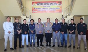 Polres Kolut Bersama Wartawan Ciptakan Pilkada Aman Dari Berita Hoaks