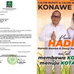 Pasangan Harmin-Dessy Terima Undangan Penyerahan B1 KWK