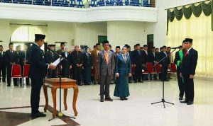 La Ode Aswad Dilantik Pj Sekda Kota Baubau