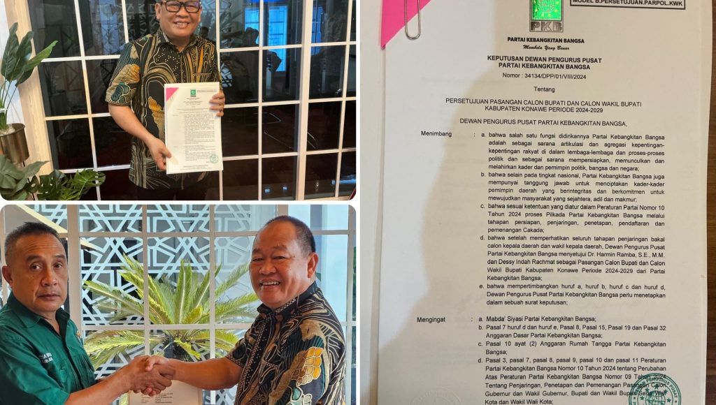 Partai Nasdem Resmi Jadi Pengusung Pasangan Harmin-Dessy