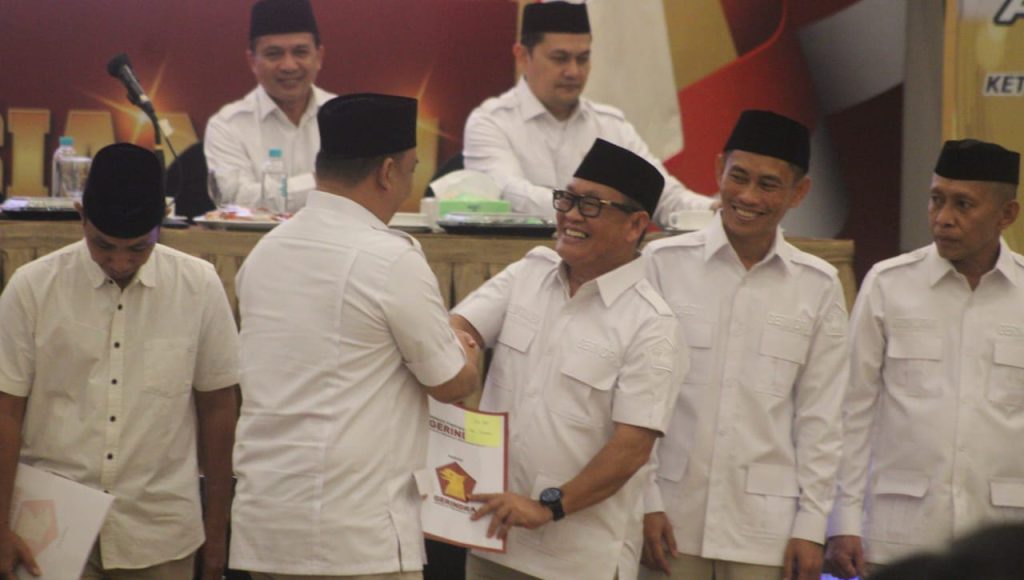 Harmin Ramba Resmi Pimpin Partai Gerindra di Konawe