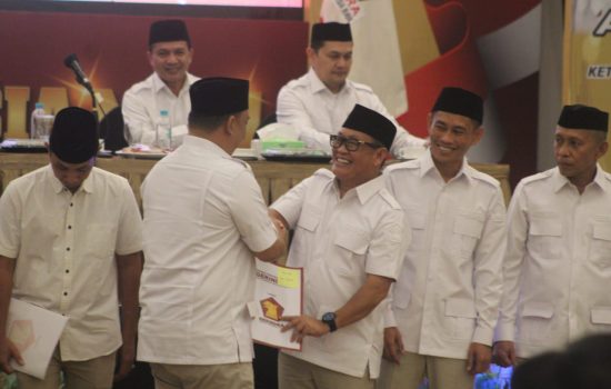 Harmin Ramba Resmi Pimpin Partai Gerindra di Konawe