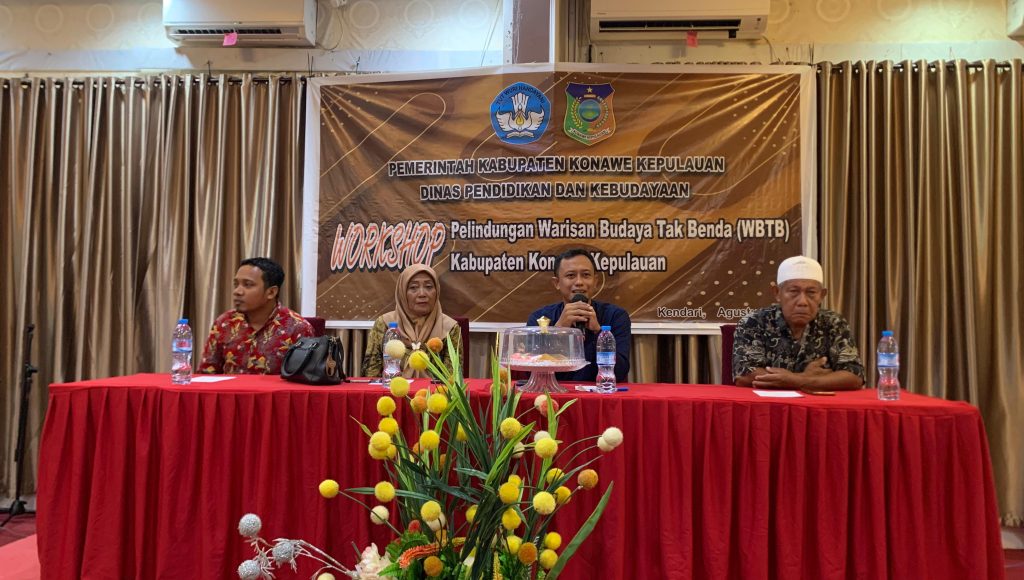 Kabid Kebudayaan Konkep Laksanakan Workshop Pengusulan WBTB