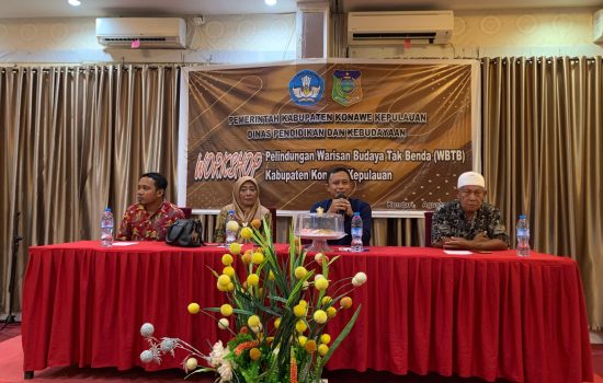 Kabid Kebudayaan Konkep Laksanakan Workshop Pengusulan WBTB