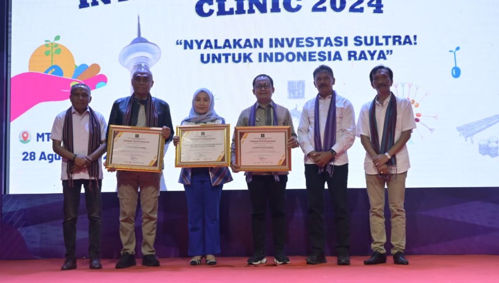 Dispar Sultra Raih Penghargaan HKI dari Kemenkumham RI