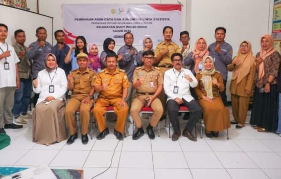 BPS Baubau Tunjuk BWI Percontohan Kelurahan Cinta Statistik
