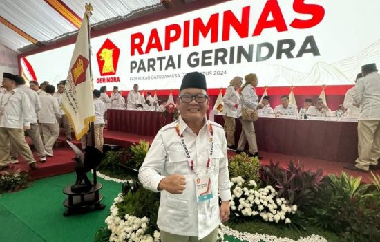 Harmin Ramba Hadiri Rapimnas Gerindra Dikediaman Prabowo Subianto