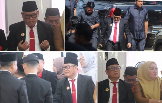 Ketua DPC Gerindra Hadiri Pelantikan Anggota DPRD Konawe Terpilih