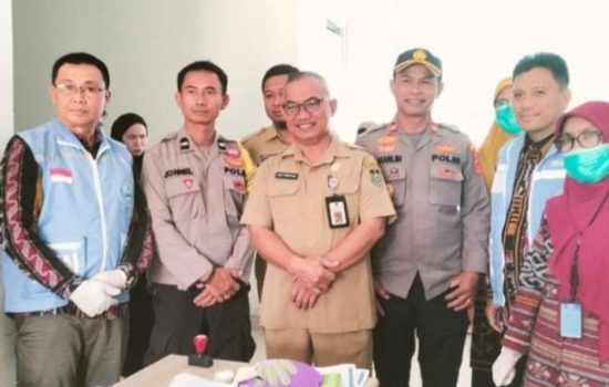 Pemda Konkep Sidak Bersama BNN Kota Kendari Kepada Ratusan ASN Lingkup Konkep