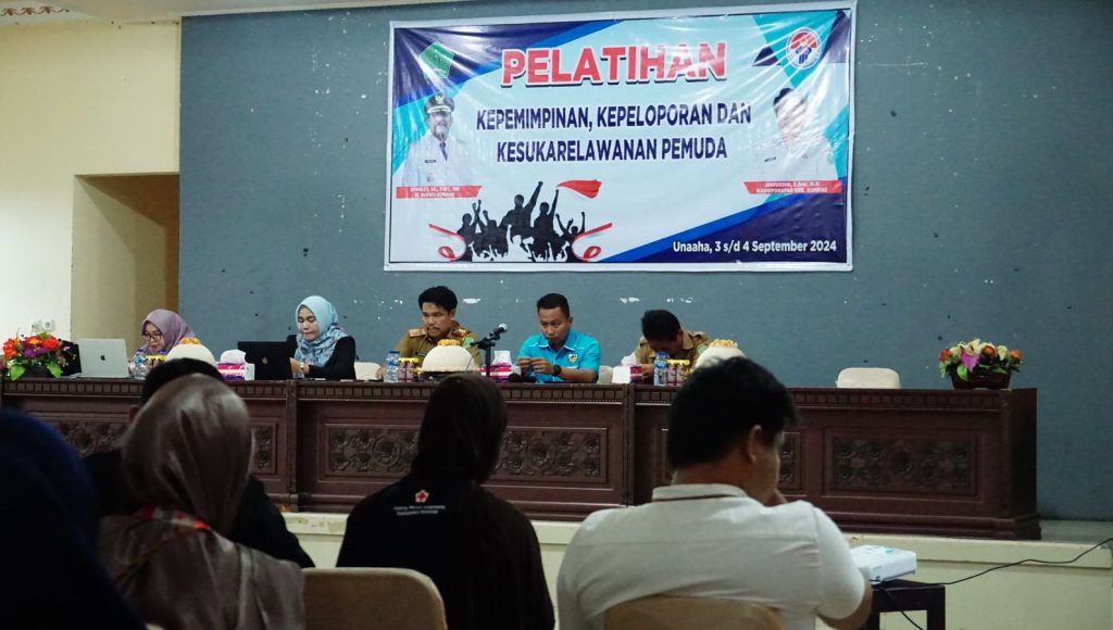 Dispora Bersama KNPI Konawe Gelar Pelatihan Kepemudaan