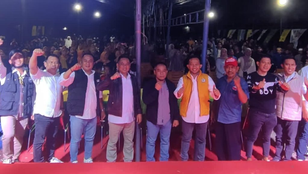 Sumarling-Timber Kukuhkan Tim Pemenangan di Tiga Kecamatan di Kolut