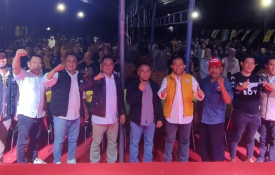 Sumarling-Timber Kukuhkan Tim Pemenangan di Tiga Kecamatan di Kolut