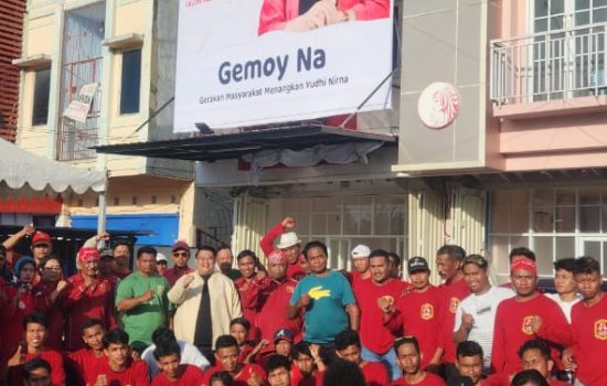 500 Warga Maluku Satu Rasa Deklarasikan Dukungan Penuh untuk Yudhi-Nirna di Pilwali Kota Kendari