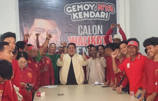 500 Warga Maluku Satu Rasa Deklarasikan Dukungan Penuh untuk Yudhi-Nirna di Pilwali Kota Kendari