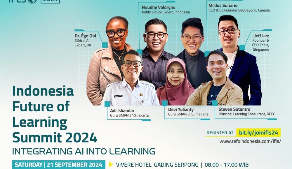 Gandeng Banyak Pakar,
REFO Siap Tingkatkan Literasi Artificial Intelligence dalam Lingkup Pendidikan