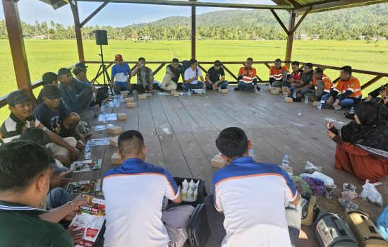 Kolaborasi Ceria dan Petrokimia Gresik Sosialisasi Budidaya Pertanian di Wolo