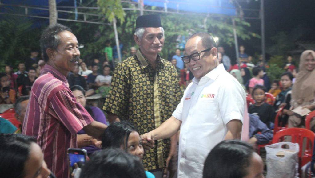 Paslon HADIR Lakukan Silaturahmi, Harmin Ramba: Jangan Lupa Bahagia, Stop Mososangge