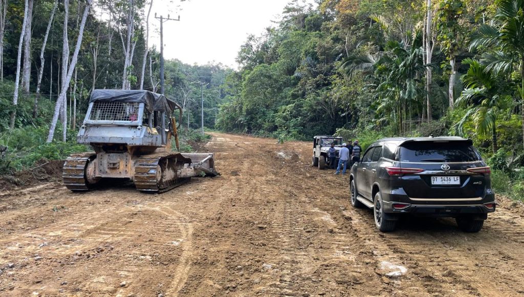 Bukan Sekedar Janji Gerindra, Jalan Rawua-Puuloro Mulai Dikerjakan