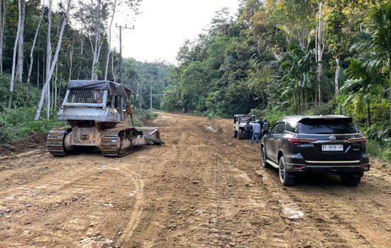 Bukan Sekedar Janji Gerindra, Jalan Rawua-Puuloro Mulai Dikerjakan
