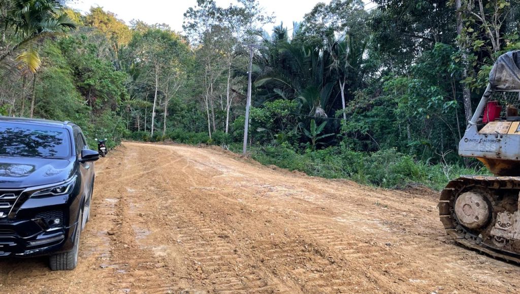 Bukan Sekedar Janji Gerindra, Jalan Rawua-Puuloro Mulai Dikerjakan