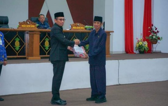 DPRD dan Pemkot Baubau Setujui Raperda RPJPD Kota Baubau