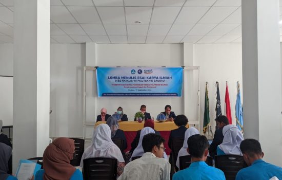 Dies Natalis ke VII Politeknik Baubau Gelar Webinar Internasional