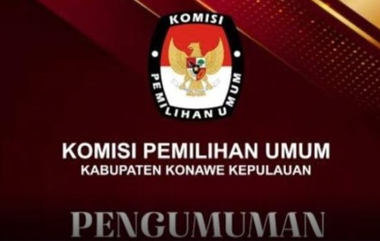 KPU Umumkan Penetapan Bakal Calon Bupati Konkep 2024, Ini Daftarnya