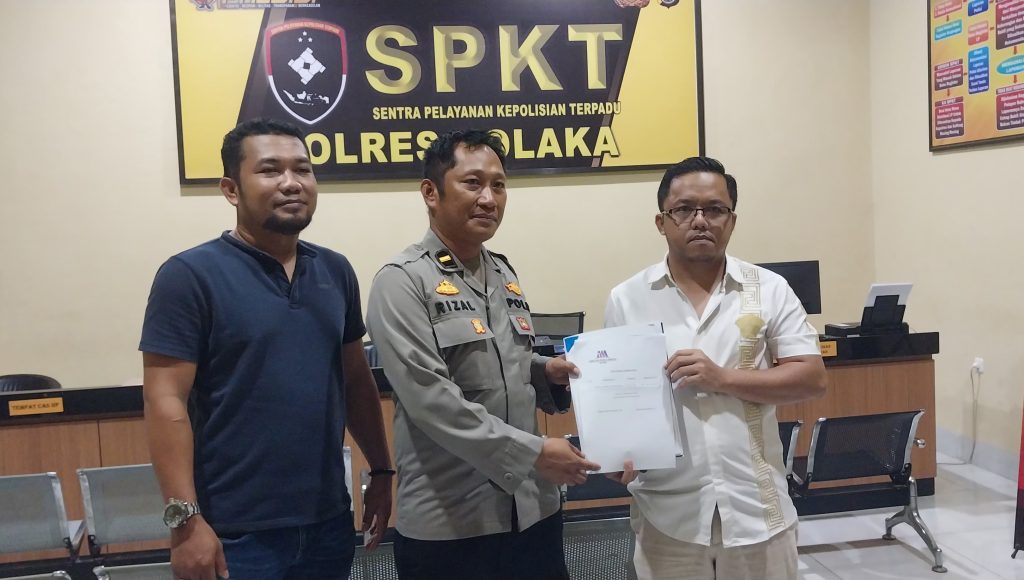 Kuasa Hukum Husmaluddin Laporkan Akun Facebook Milik Berty Layuk di Polres Kolaka