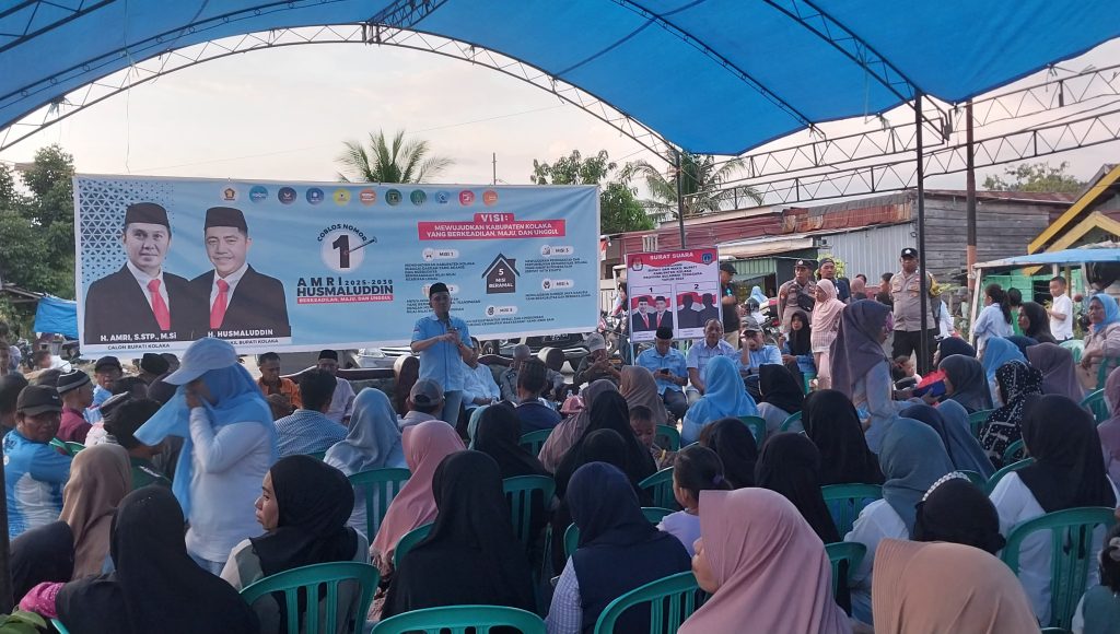 Paslon Bupati BERAMAL Mengawali Kampanye Dialogis di Wilayah Kecamatan Samaturu