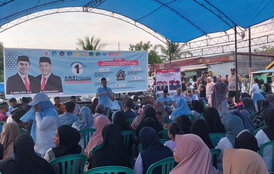 Paslon Bupati BERAMAL Mengawali Kampanye Dialogis di Wilayah Kecamatan Samaturu