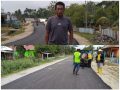Berkat Harmin Ramba, Warga Lawulo Andabia Nikmati Jalan Aspal