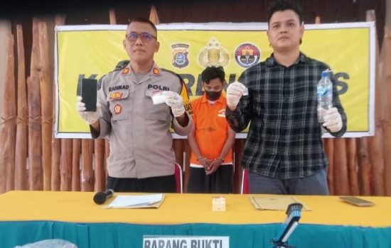 Satresnarkoba Polres Baubau Ringkus Seorang Pemuda, 50 Saset Sabu Disita