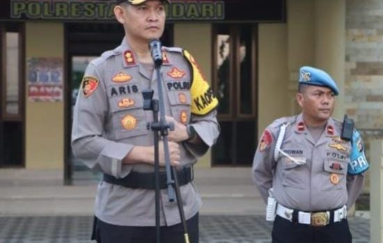 Polresta Kota Kendari Ajak Masyarakat Jaga Keamanan Dalam Pesta Demokrasi Tahun 2024